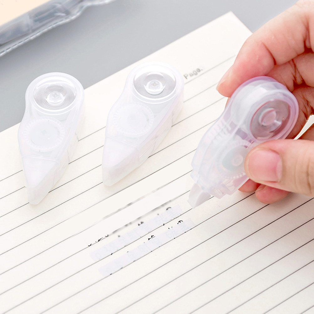 Correction Tape Roller - 10個入り、高品質の修正テープ、使いやすく、乾燥しにくい、オフィスや学校、学生向けのローラー式修正テープ、文房具。