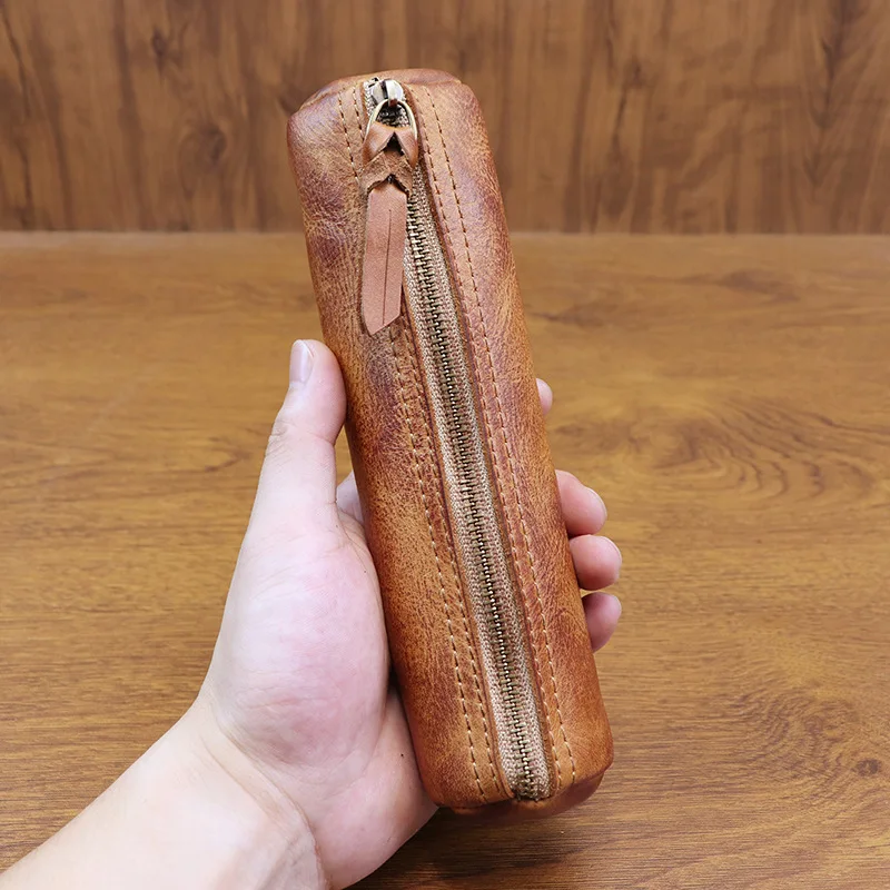 Tan Stationery & Office Supply - ベジタブルタンニン加工革 手磨き レトロ 牛革 文学的 ユース