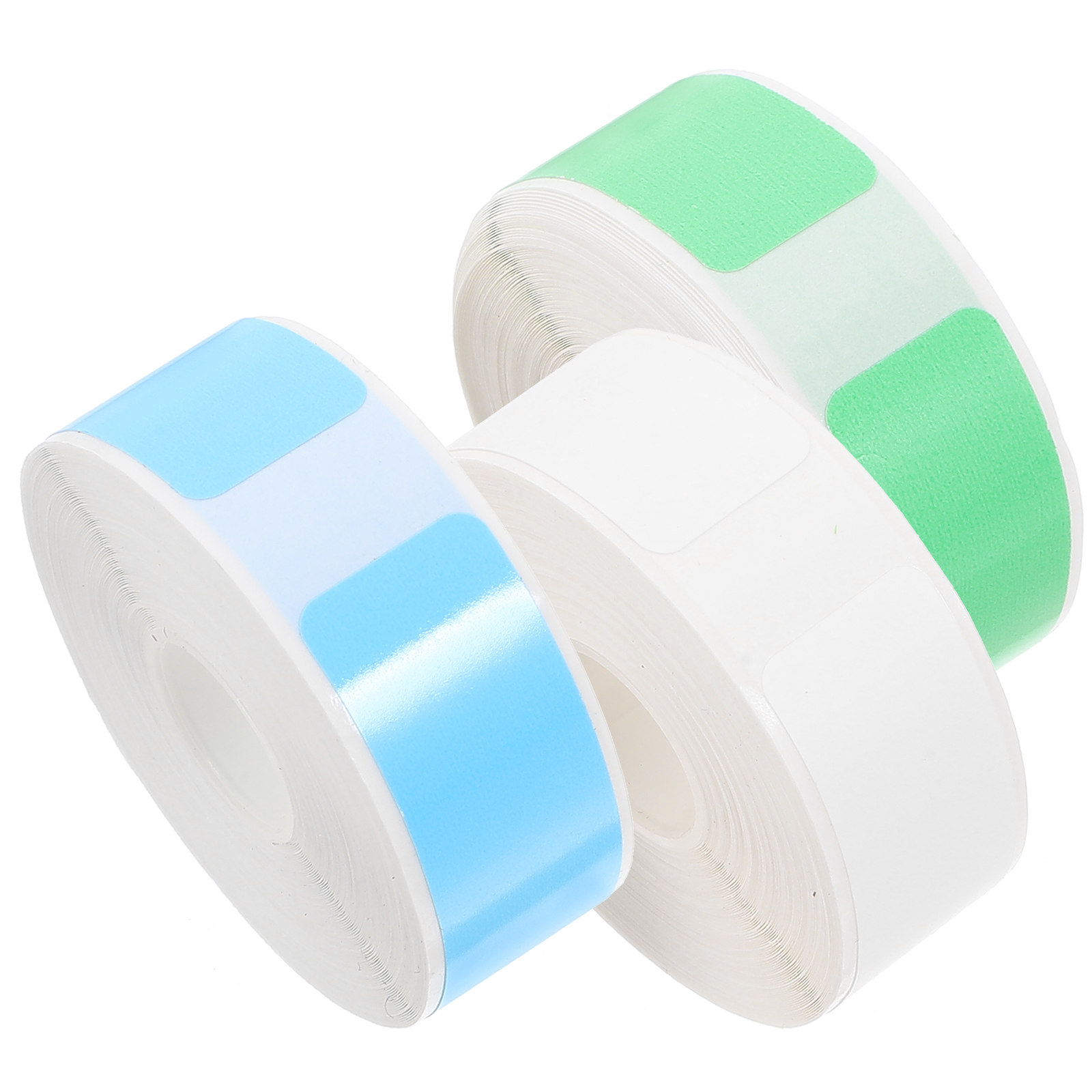 Sticker Label Roll - 3ロール入り、感熱ラベル用紙、自己粘着式、プリンター用、DIY価格タグ、家庭用、収納用、オフィス用、感熱プリンター用ラベル