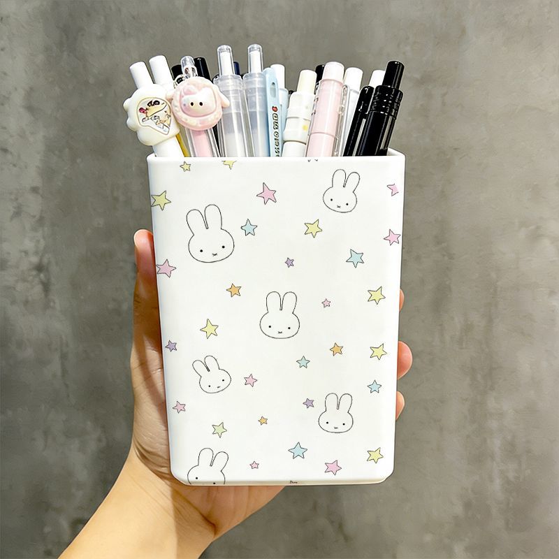 新しいミッフィーウサギデスクトップペンホルダークリエイティブ - Stationery Supplier のレビューと価格