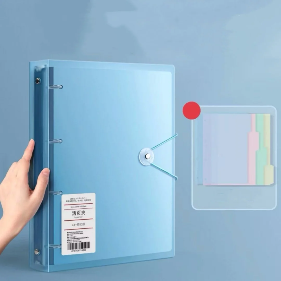 A4サイズのファイルフォルダー、D型、4穴リングバインダー、 - Binder Clip Assorted のレビューと価格
