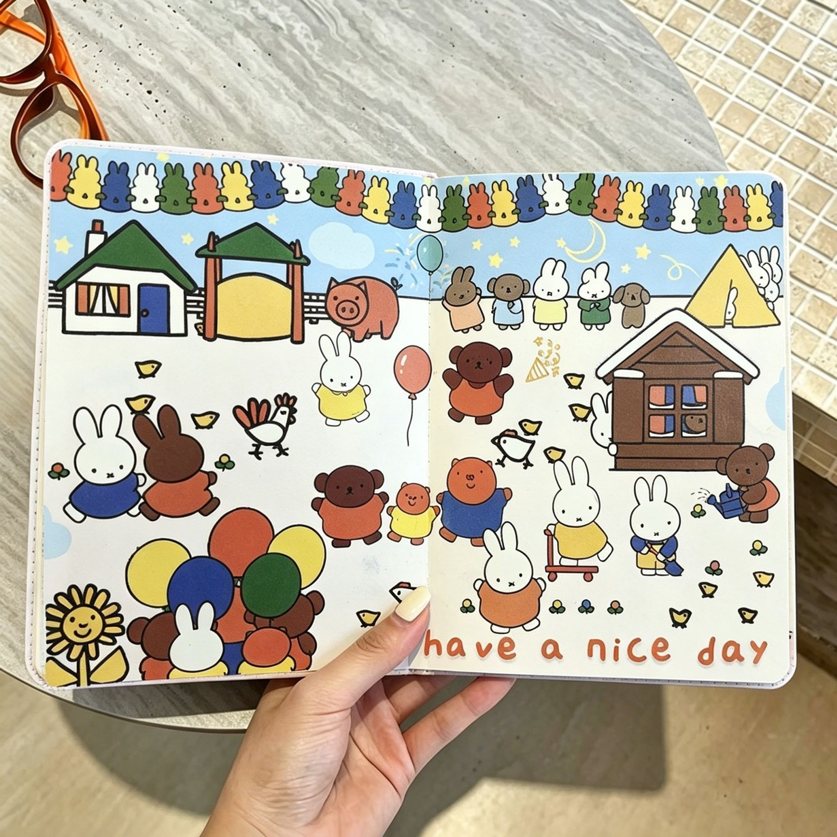 かわいいカワイイミッフィーB6漫画イラストノートブック日記プ - Stationery Supplier のレビューと価格