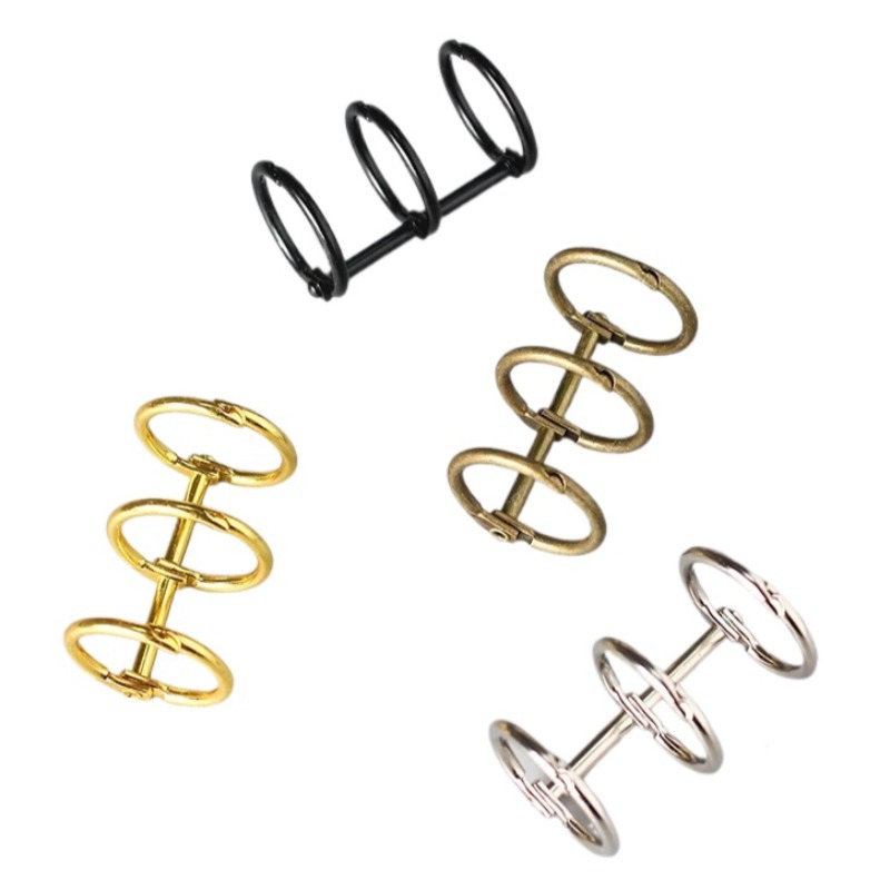 ノートブックアルバム、金属製ブックリング、ファイル、紙、スク - Binder Clip Assorted のレビューと価格