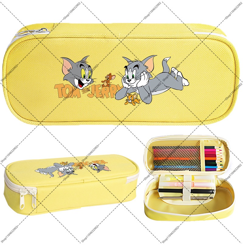 トムとジェリーのかわいいペンケース学生新学期かわいい文具漫画 - Stationery Supplier のレビューと価格