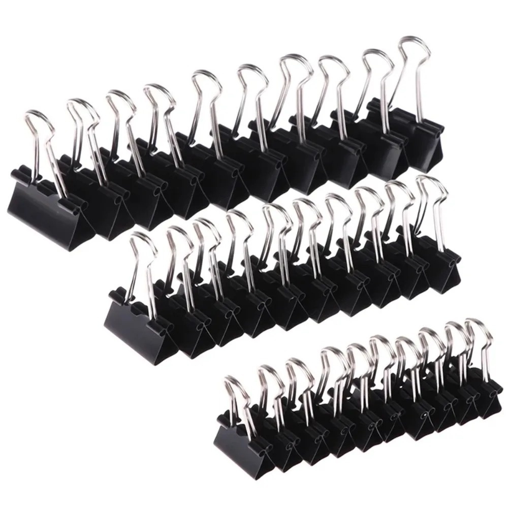 10個入り メタルペーパークリップ 19 25 32mm 折 - Binder Clip Assorted のレビューと価格