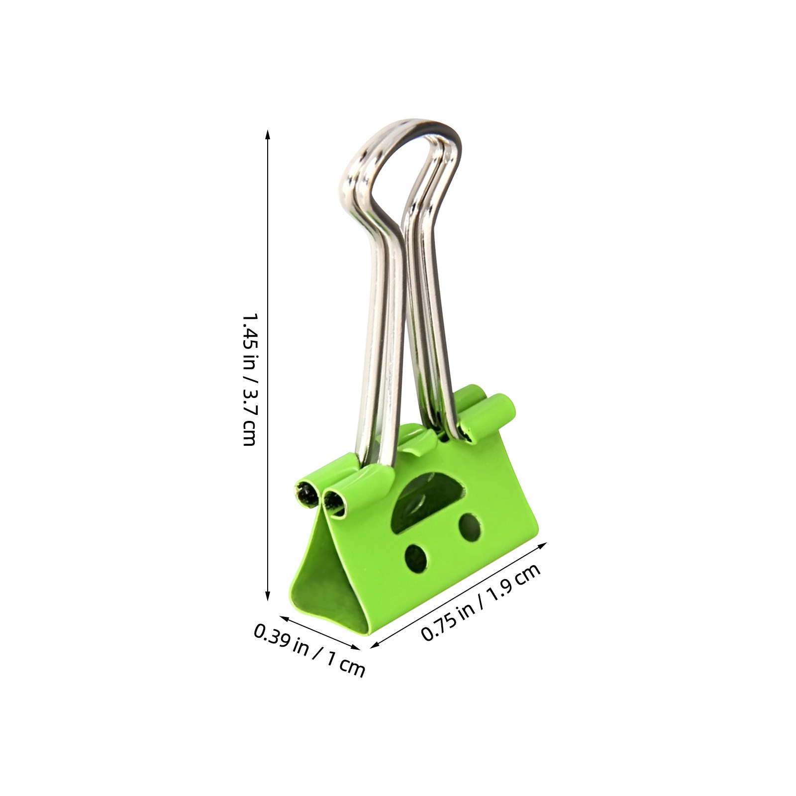 40個入り、様々な色のクリップセット。学校用品やオフィスでの - Binder Clip Assorted のレビューと価格